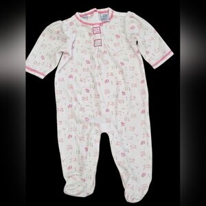 *1012 First Impressions kitty sleeper Girls 3-6 months